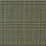 Olive Green with Multiple Black Thin Lines Checkered Suit - III