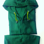 Green Hooded Long Sleeves, Summer -G2