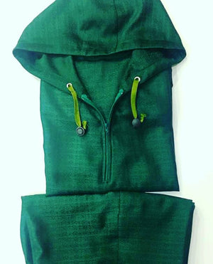 Green Hooded Long Sleeves, Summer -G2