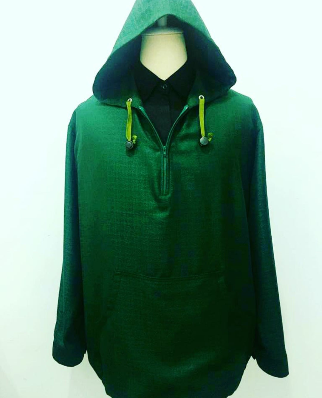 Green Hooded Long Sleeves, Summer -G2