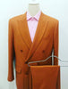 Orange Brown Double Breasted Suit -G2