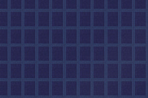 Symmetrical Dark Blue Rectangles pattern Suit - I