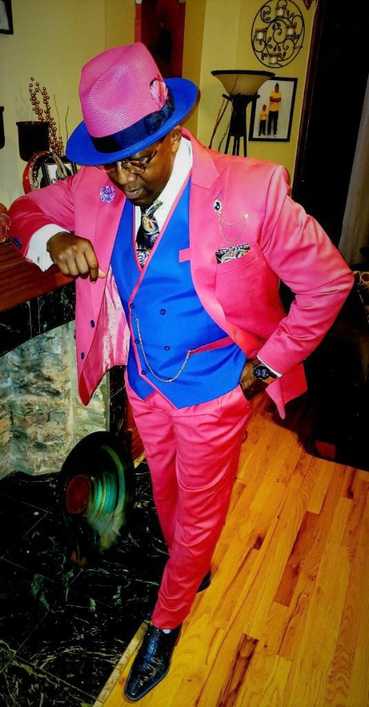 Pink Suit, Peak Lapel -G1