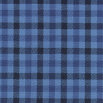 3 Shades of Blue Unite Checkered Suit - III