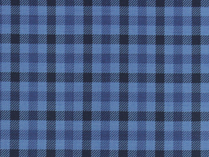 3 Shades of Blue Unite Checkered Suit - III