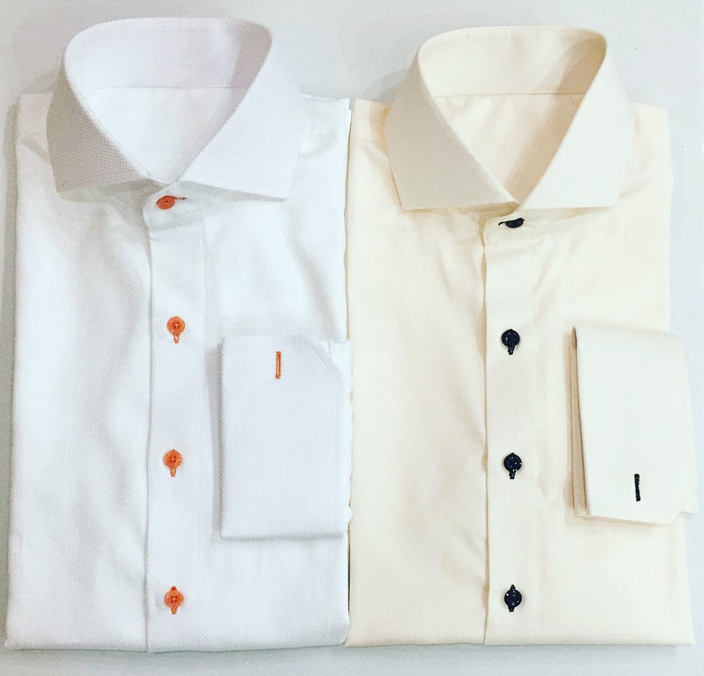 Wing Collar, Egyptian Cotton Shirts -G2